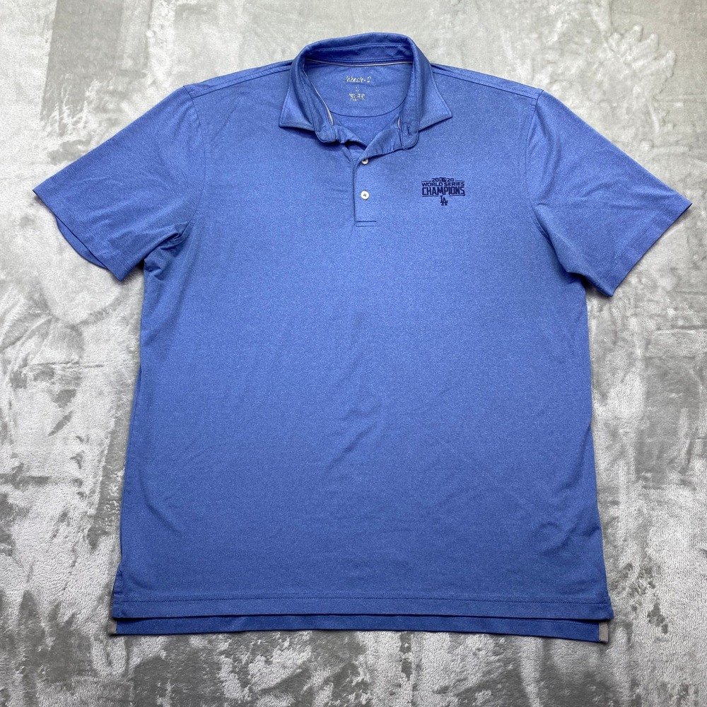 Johnnie-O Los Angeles Dodgers 2020 World Series Champions Polo Shirt Men's L
